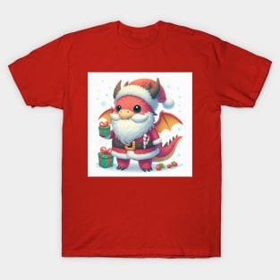 Cute Christmas Dragon T-Shirt